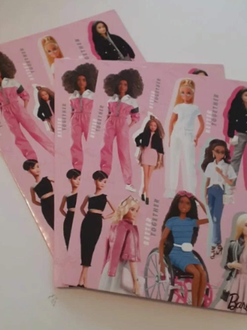 Barbie Better Together Portfolio Folders